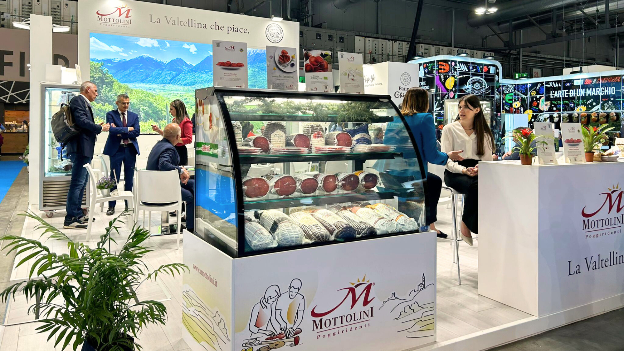 La Chianina e L'Irlandese, le nuove bresaole Mottolini, si presentano con successo a TuttoFood 2023